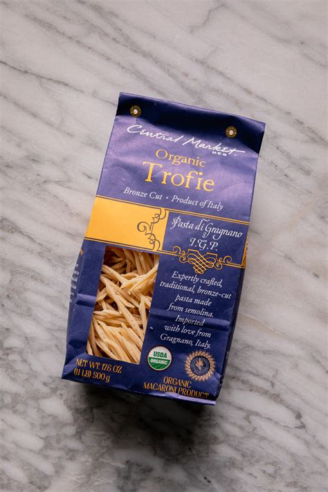 Trofie with Chicken, Mushrooms, and Parsley Pesto - Fanciful Eats