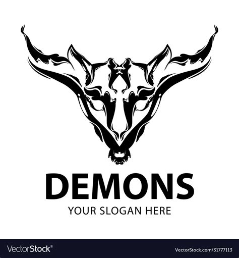 Demons logo Royalty Free Vector Image - VectorStock