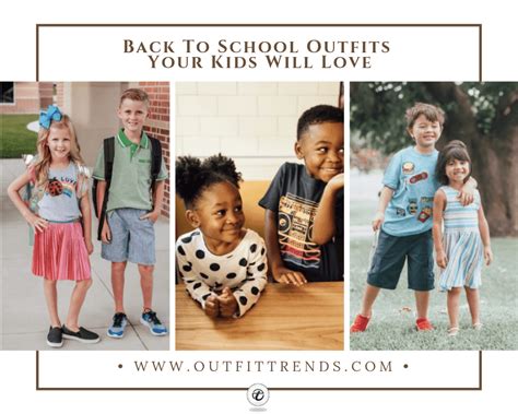 20 Adorable Back To School Outfit Ideas For Kids