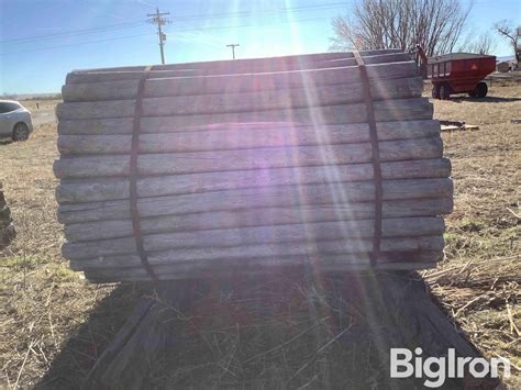 Round Fence Posts BigIron Auctions