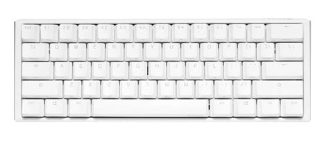 Ducky One 3 Mini Pure White 60% Hotswap RGB Mechanical Keyboard w/ Qua