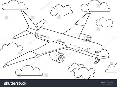 5,859 Aeroplane Drawing Cartoon Images, Stock Photos, 3D objects ...