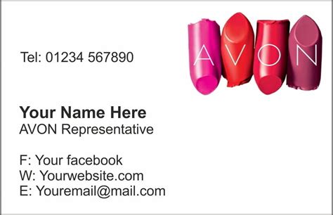 Avon Business Cards 1