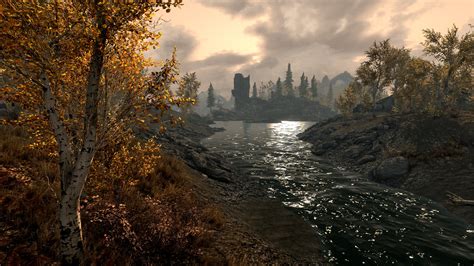 Skyrim Landscape Wallpaper Desktop On Wallpaper 1080p - Skyrim Desktop ...