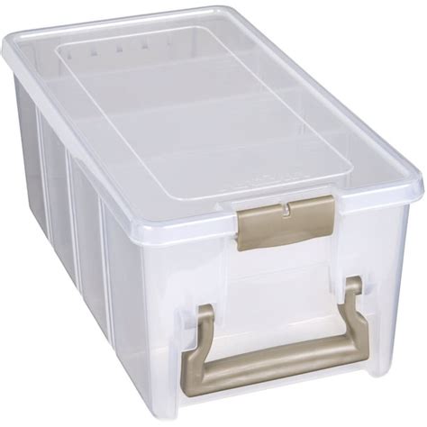 ArtBin 6925AB Semi Satchel Box - Clear, Plastic Art and Craft Supplies ...