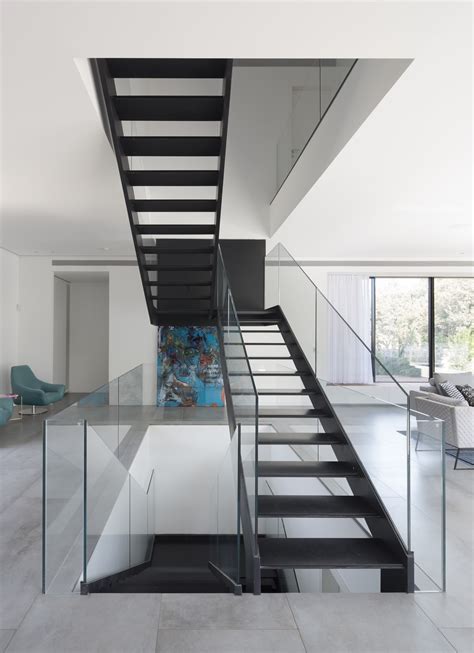 Simple Modern House with an Amazing Floating Stairs - Architecture Beast