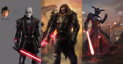 Star Wars: 10 Awesome Pieces Of Sith Lord Concept Art That Bring Out ...