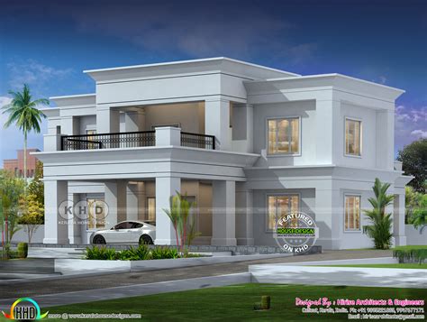 Flat Roof House Plans Kerala - House Plan Ideas