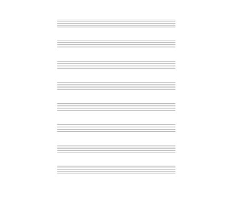 Music notes paper template – Artofit