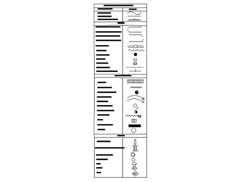 Electrical symbols in AutoCAD | Download CAD free (58.91 KB) | Bibliocad