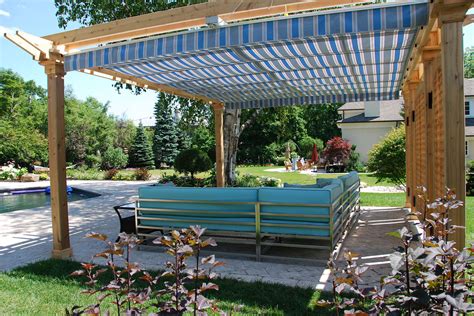 Retractable Pergola Canopy in Oakville | ShadeFX Canopies