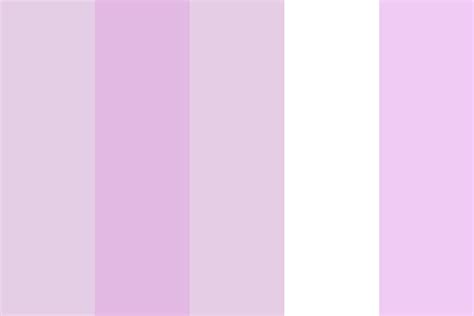 pink with white Color Palette