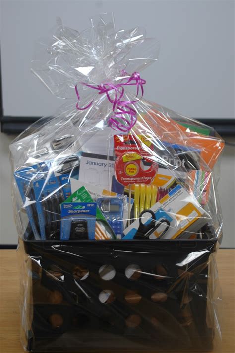 Office supplies gift baskets--sometimes practical gifts are the most ...