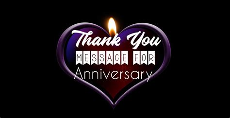 Thank You Messages for Anniversary Wishes & Gifts 2024