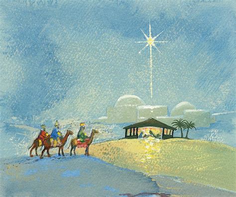 Star Of Bethlehem Painting at PaintingValley.com | Explore collection ...