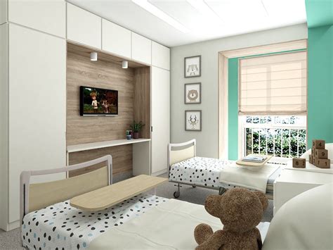 Children's hospital rooms on Behance | Children hospital room, Hospital ...