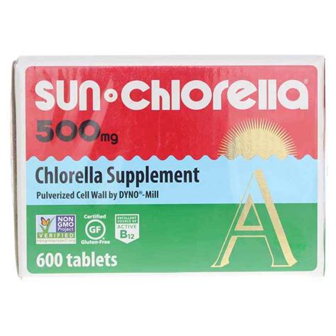 Sun Chlorella Tablets 500 Mg, Sun Chlorella USA