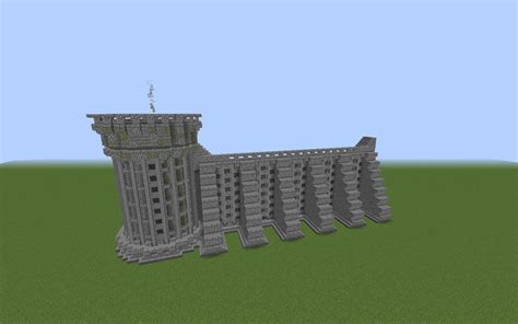 Medieval Castle Wall Minecraft