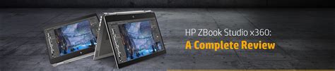 HP ZBook Studio x360 : A Complete Review | Infobahn