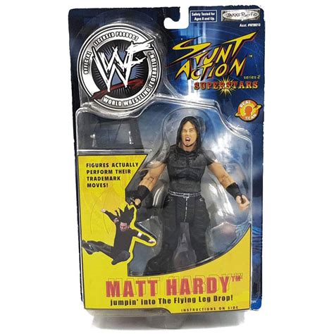 WWF Stunt Action Superstars Series #2 – Matt Hardy Action Figure - 3 ...