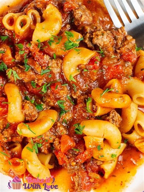 Slow Cooker Goulash - Bake It With Love