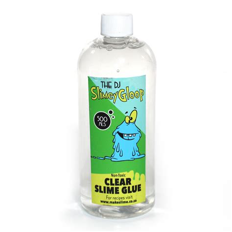 DJ SlimeyGloop 500ml Clear slime glue available to buy online