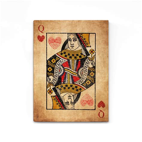 Vintage Queen of Hearts Art | MusaArtGallery™