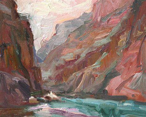 Kathryn Townsend Painting Studio: Grand Canyon Sketch 2