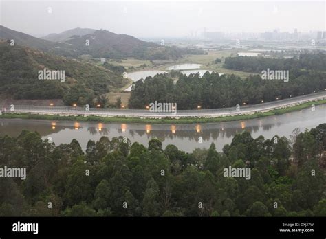 Border between Hong Kong and Mainland China Stock Photo - Alamy