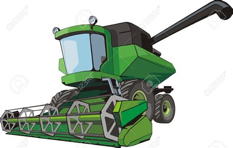 Combine harvester clipart - Clipground