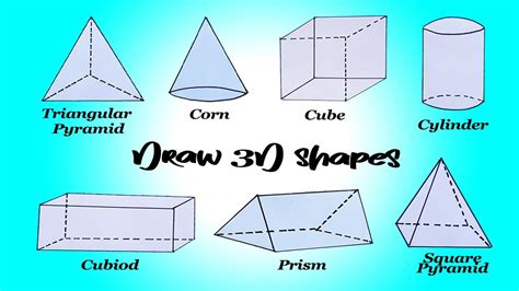 Drawing 3d shapes - idealvery