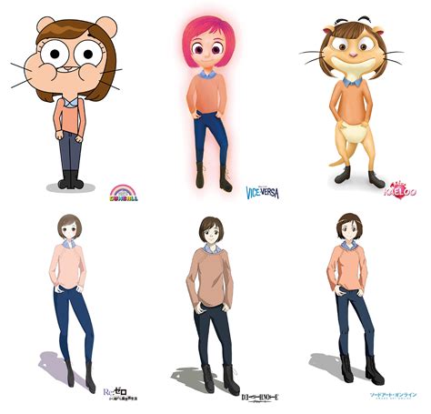 Different animation styles - self-portrait | Behance