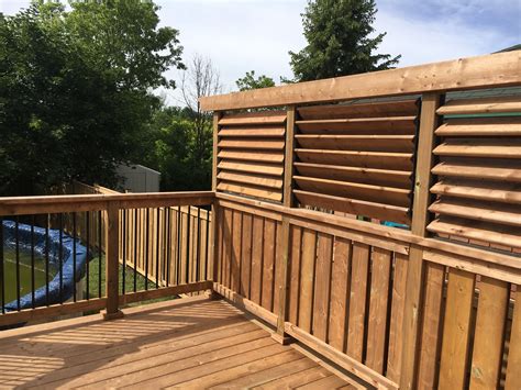 Keswick Pool Deck #2 – After Construction Privacy Wall Towards Rear ...