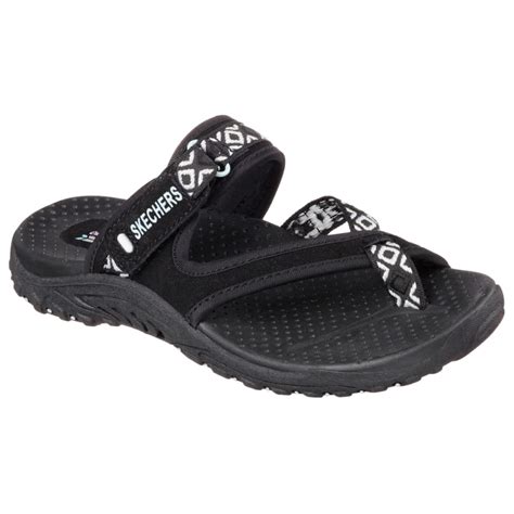 SKECHERS Women's Reggae - Trailway Sandals, Black - Bob’s Stores