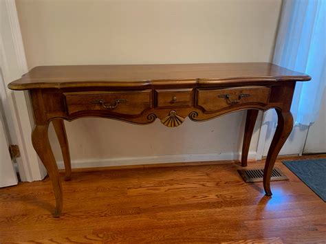 Ethan Allen French Country Sofa Table | Baci Living Room