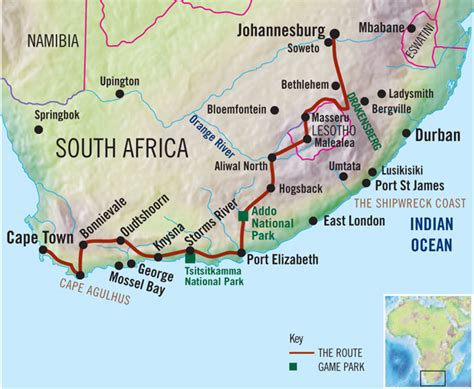 Cape Town to Johannesburg Safari | The Garden Route