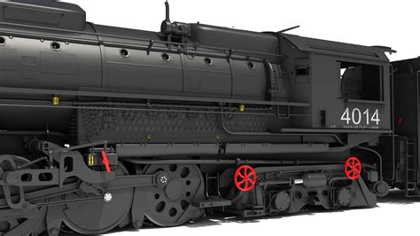 3D Model Steam Locomotive Big Boy Train - TurboSquid 2000796