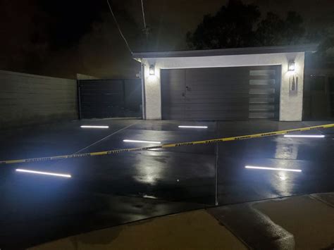 Concrete Driveway Lighting using LED Strips and Channels - Ecolocity LED