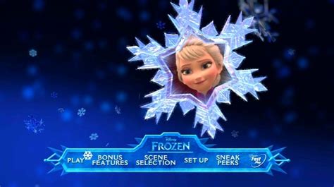 Frozen (2013) - DVD Movie Menus