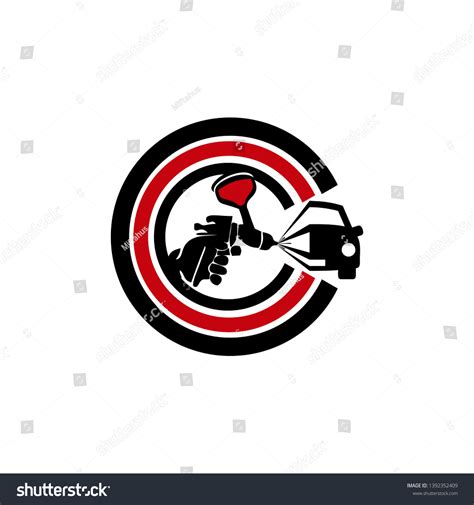 Car Body Shop Logo Vector Stock Vector (Royalty Free) 1392352409