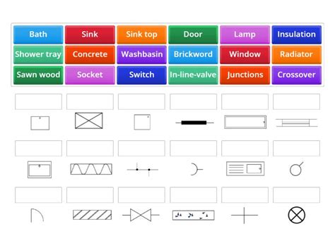 Building Drawing Symbols - Match up