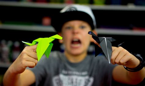 How To Fold An Origami Dragon - Art For Kids Hub