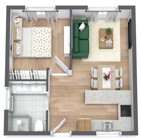 Tiny House Floor Plan Idea