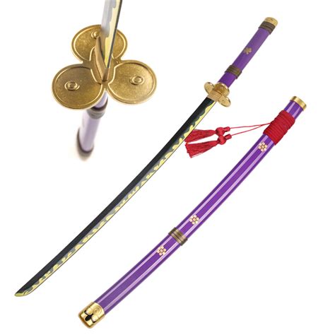 One Piece Roronoa Zoro Wooden Purple Enma Sword - Buy enma sword, zoro ...