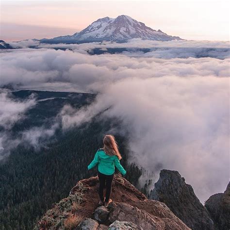 Breathtaking Sunrise at Mount Rainier