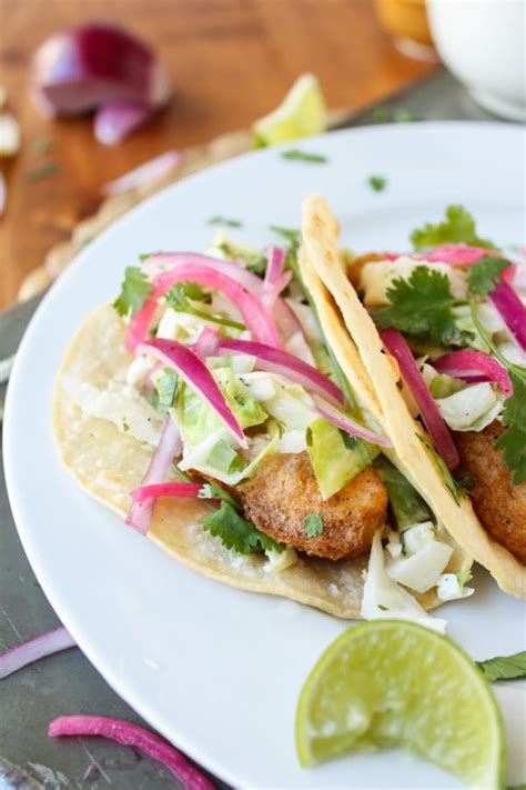 Beer-Battered Fish Tacos - The Food Charlatan