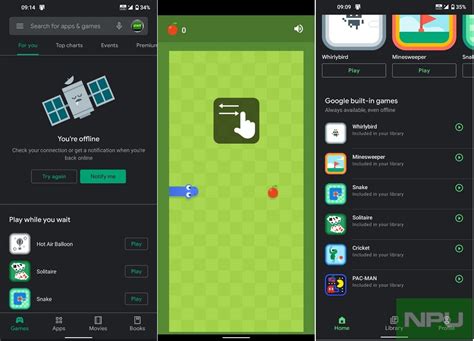Google Play store offers 7 free offline games if you lose your internet ...