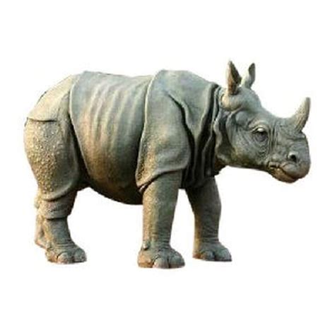 Fiberglass Rhino Statue at ₹ 70000 | Kotharia (Rajkot) | Rajkot | ID ...