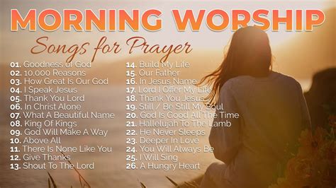 Morning Worship Playlist 2023 🙏 Songs for Prayer ️ Christian/Gospel ...