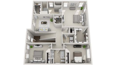 3D Home Floor Plans | House Plan Ideas